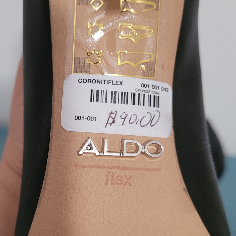 Aldo - FLEX black heels 6 - Picture 3 of 8